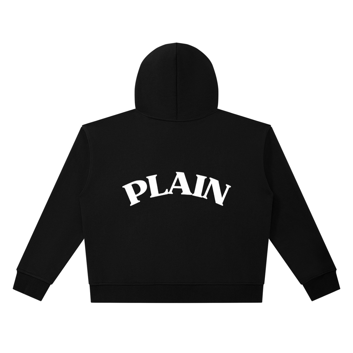PLAIN Heavyweight Full Zip Boxy Hoodie
