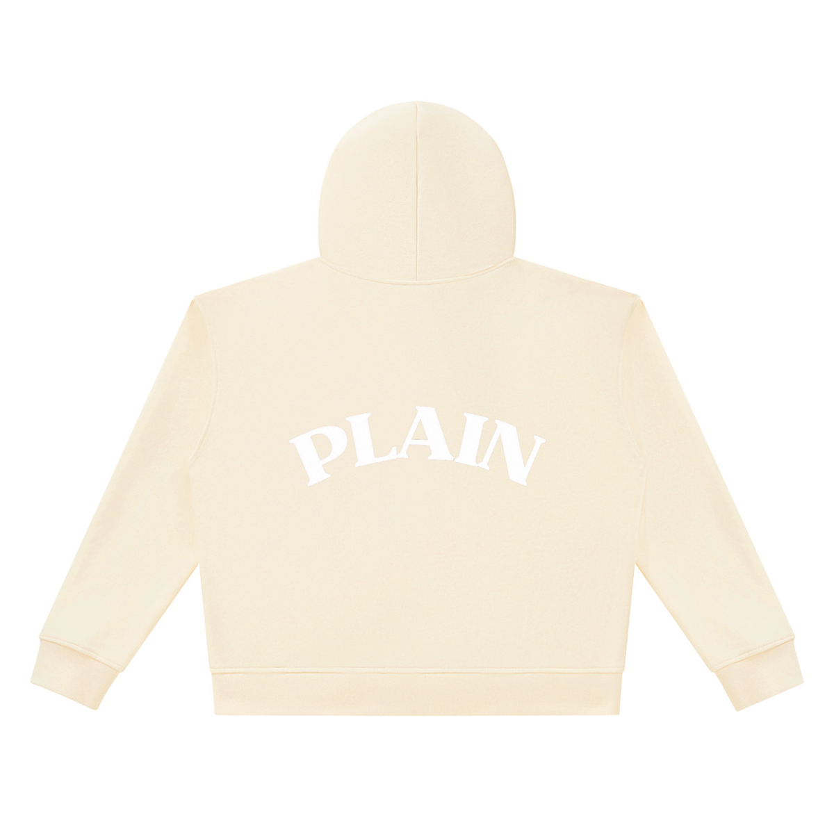 PLAIN Heavyweight Full Zip Boxy Hoodie