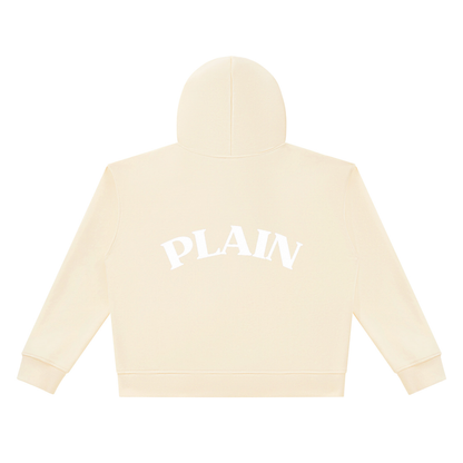 PLAIN Heavyweight Full Zip Boxy Hoodie