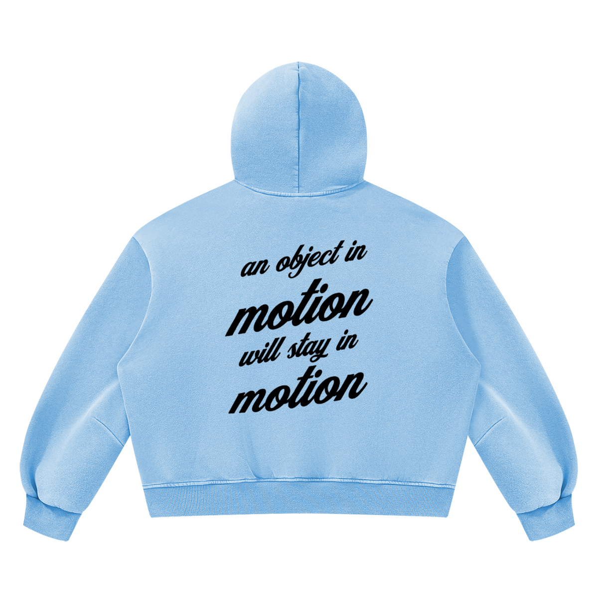 PLAIN Vintage Wash Boxy Fleece Hoodie