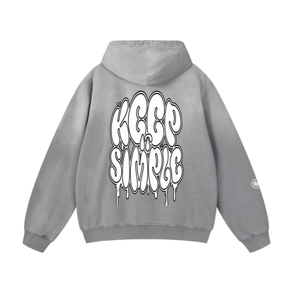 PLAIN Heavyweight Sunfade Oversized Hoodie