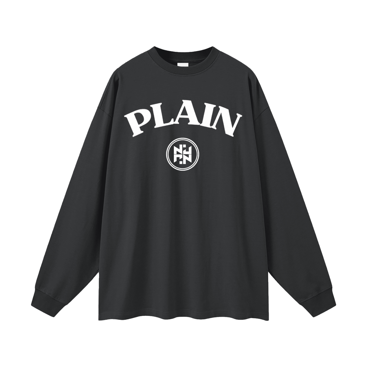 PLAIN-keep it simple Long Sleeve T-Shirt