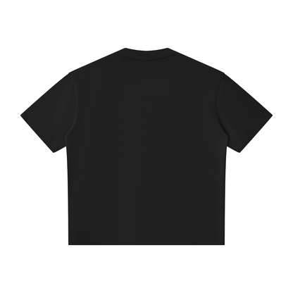 PLAIN Oversized Piping Henley T-Shirt