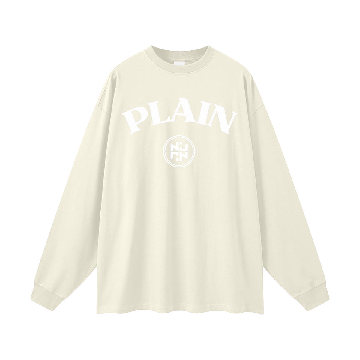 PLAIN-keep it simple Long Sleeve T-Shirt