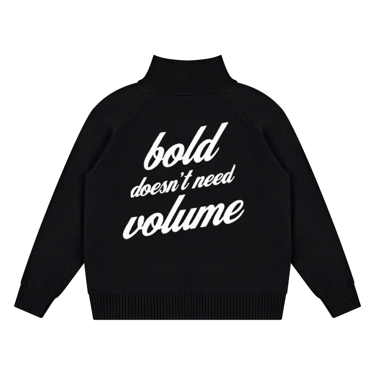 PLAIN Quarter-Zip Pullover Sweatshirt
