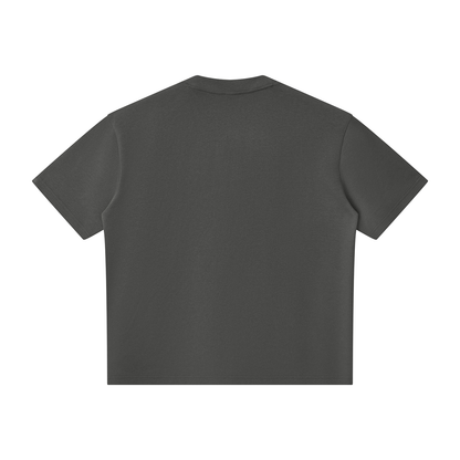 PLAIN Oversized Piping Henley T-Shirt