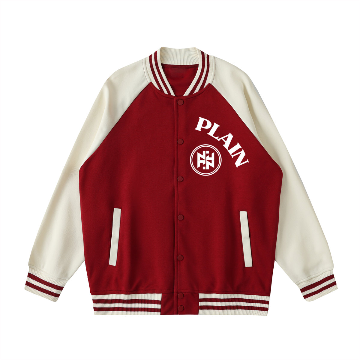 PLAIN Two Tone Varsity Jacket