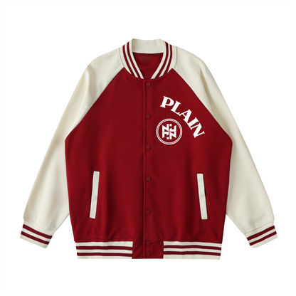 PLAIN Two Tone Varsity Jacket