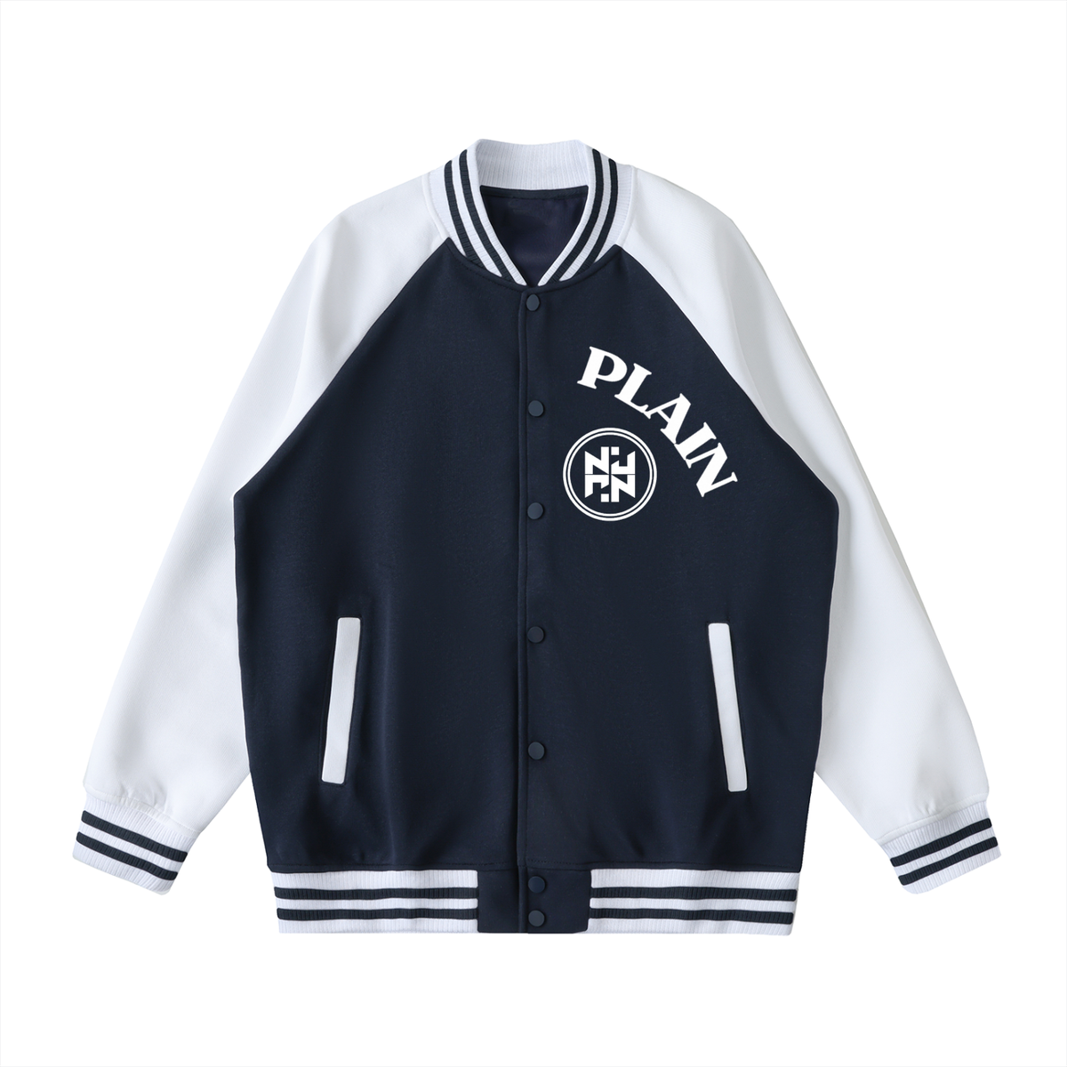 PLAIN Two Tone Varsity Jacket