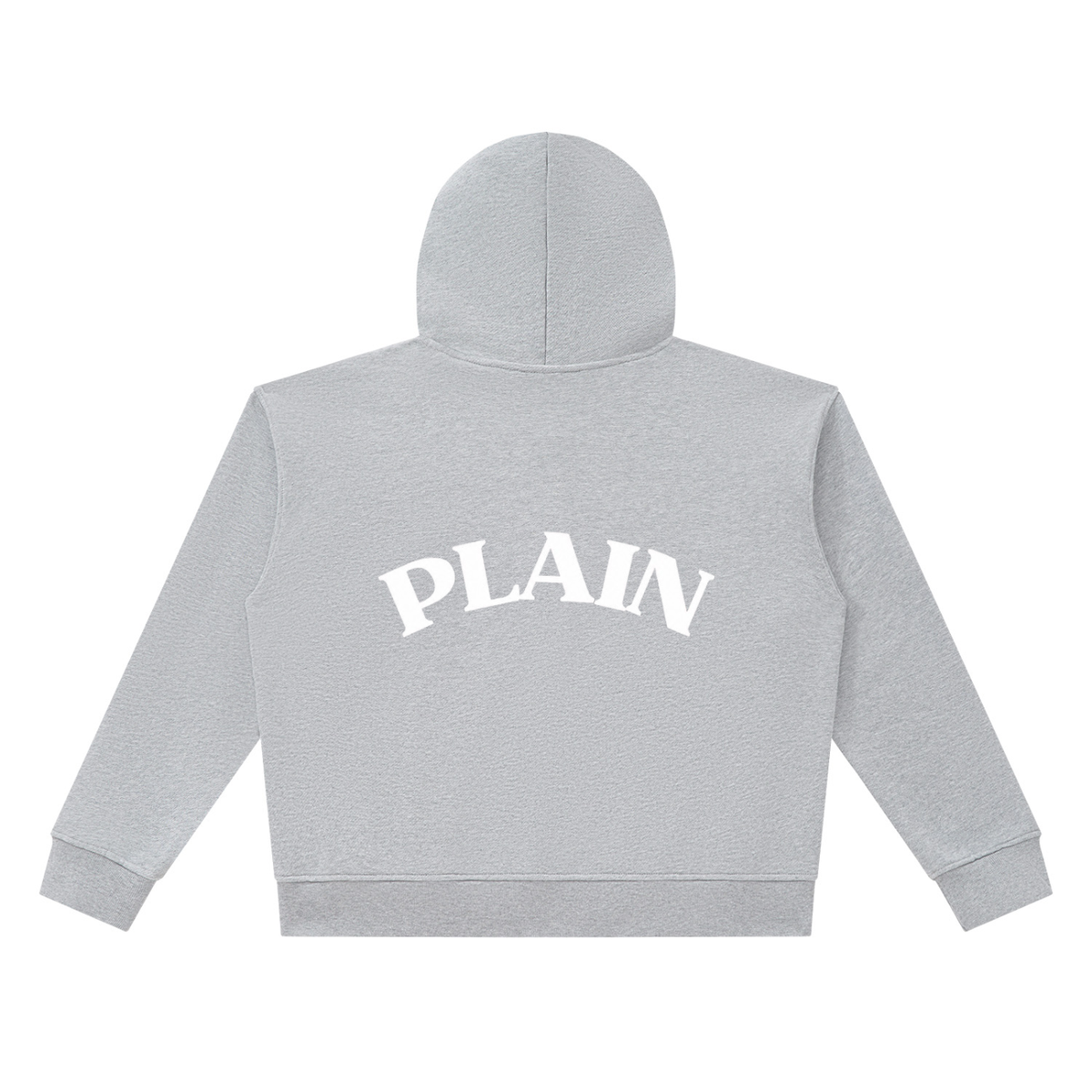 PLAIN Heavyweight Full Zip Boxy Hoodie