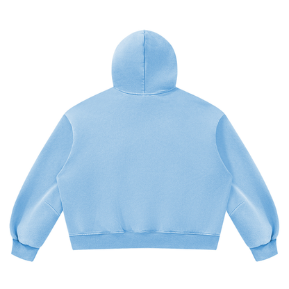 PLAIN Boxy Fleece Hoodie
