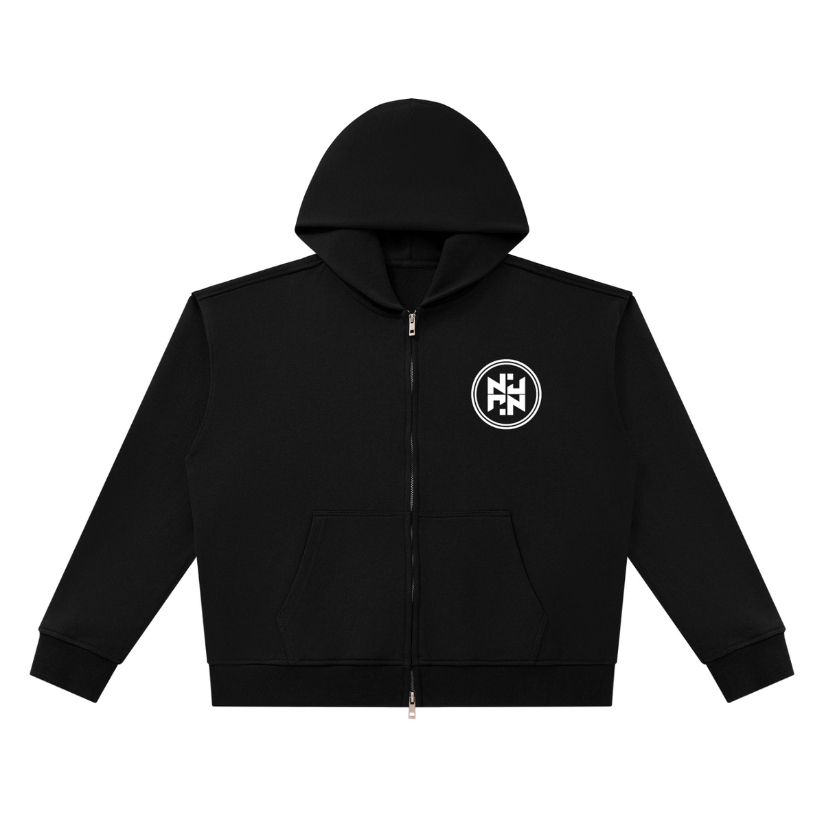 PLAIN Heavyweight Full Zip Boxy Hoodie