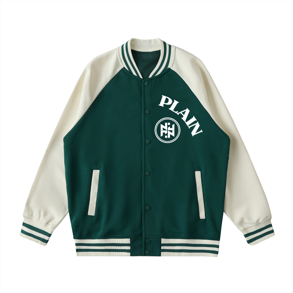 PLAIN Two Tone Varsity Jacket