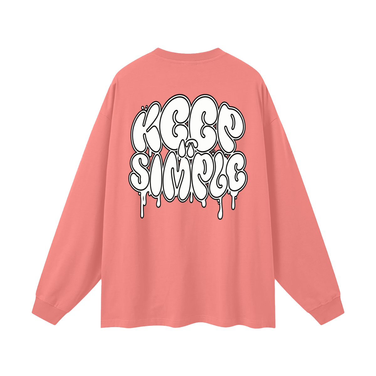 PLAIN-keep it simple Long Sleeve T-Shirt