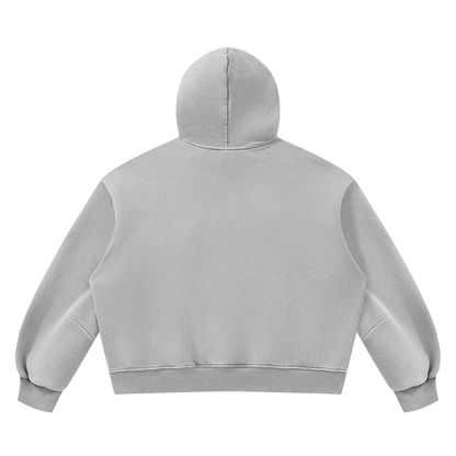 PLAIN Boxy Fleece Hoodie
