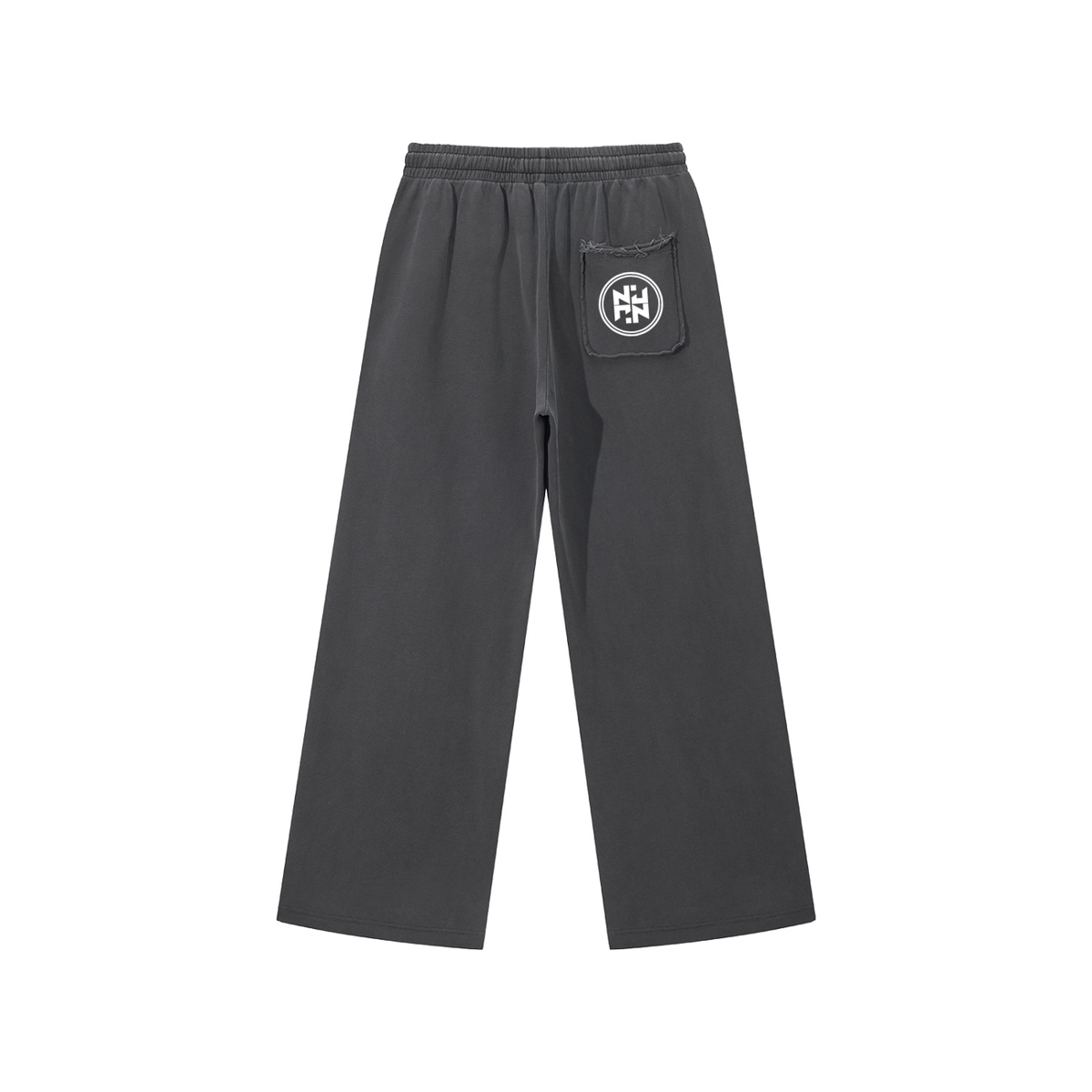 PLAIN Snow Washed Raw Edge Sweatpants