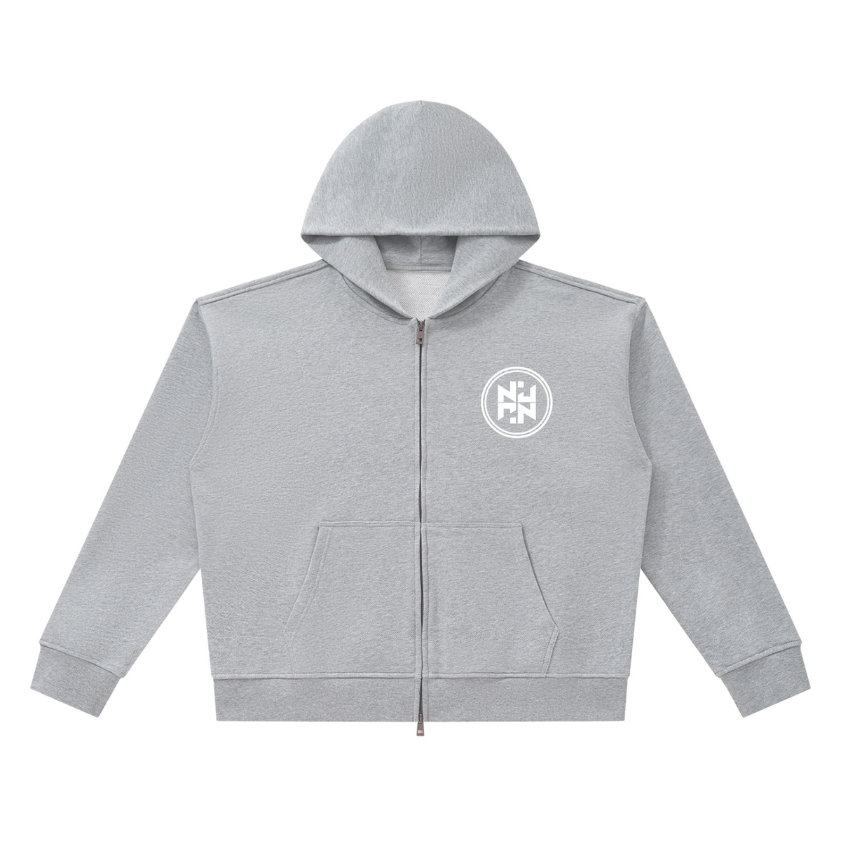 PLAIN Heavyweight Full Zip Boxy Hoodie
