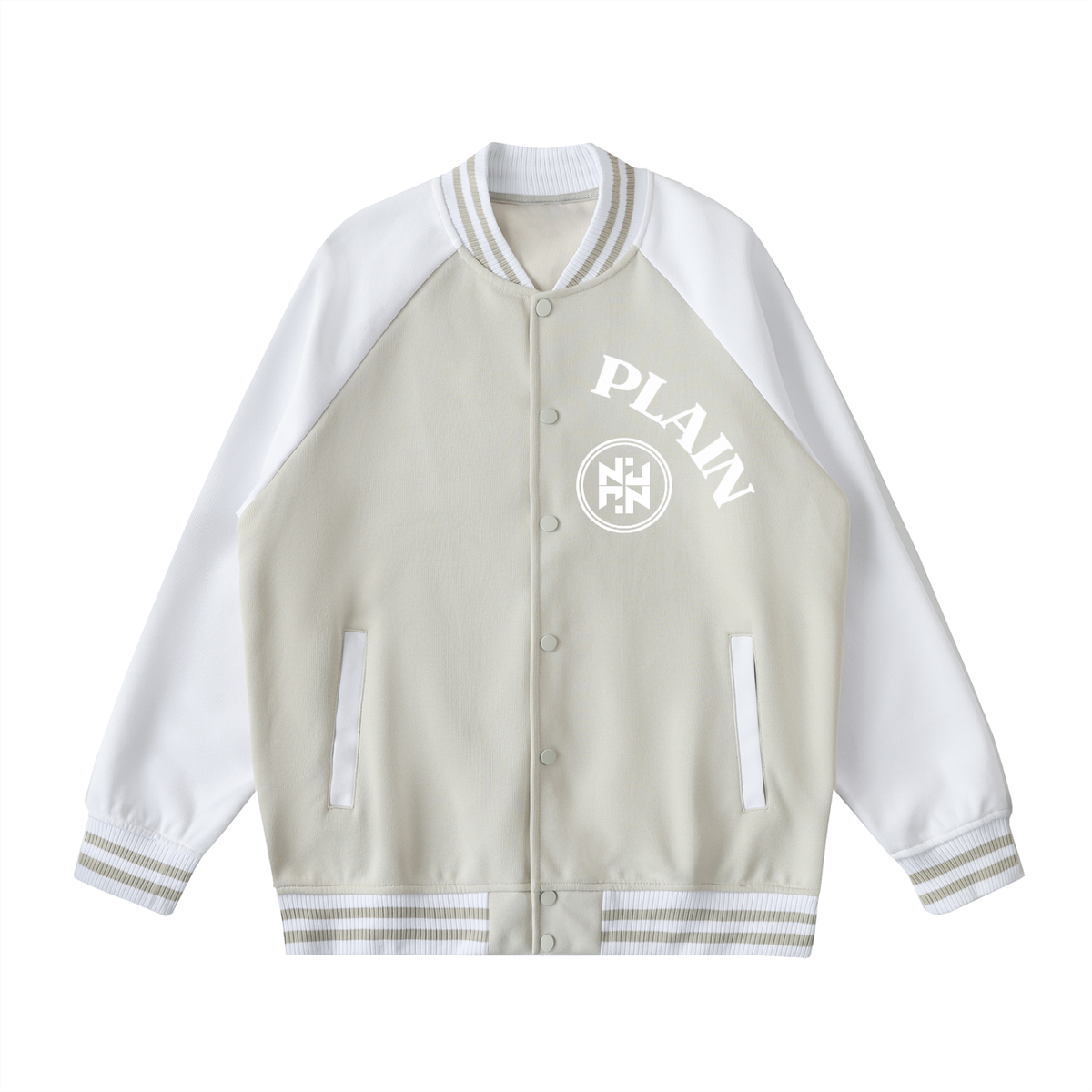PLAIN Two Tone Varsity Jacket