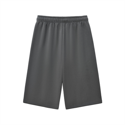 PLAIN Relaxed Drawstring Three-quarter Sweatpants
