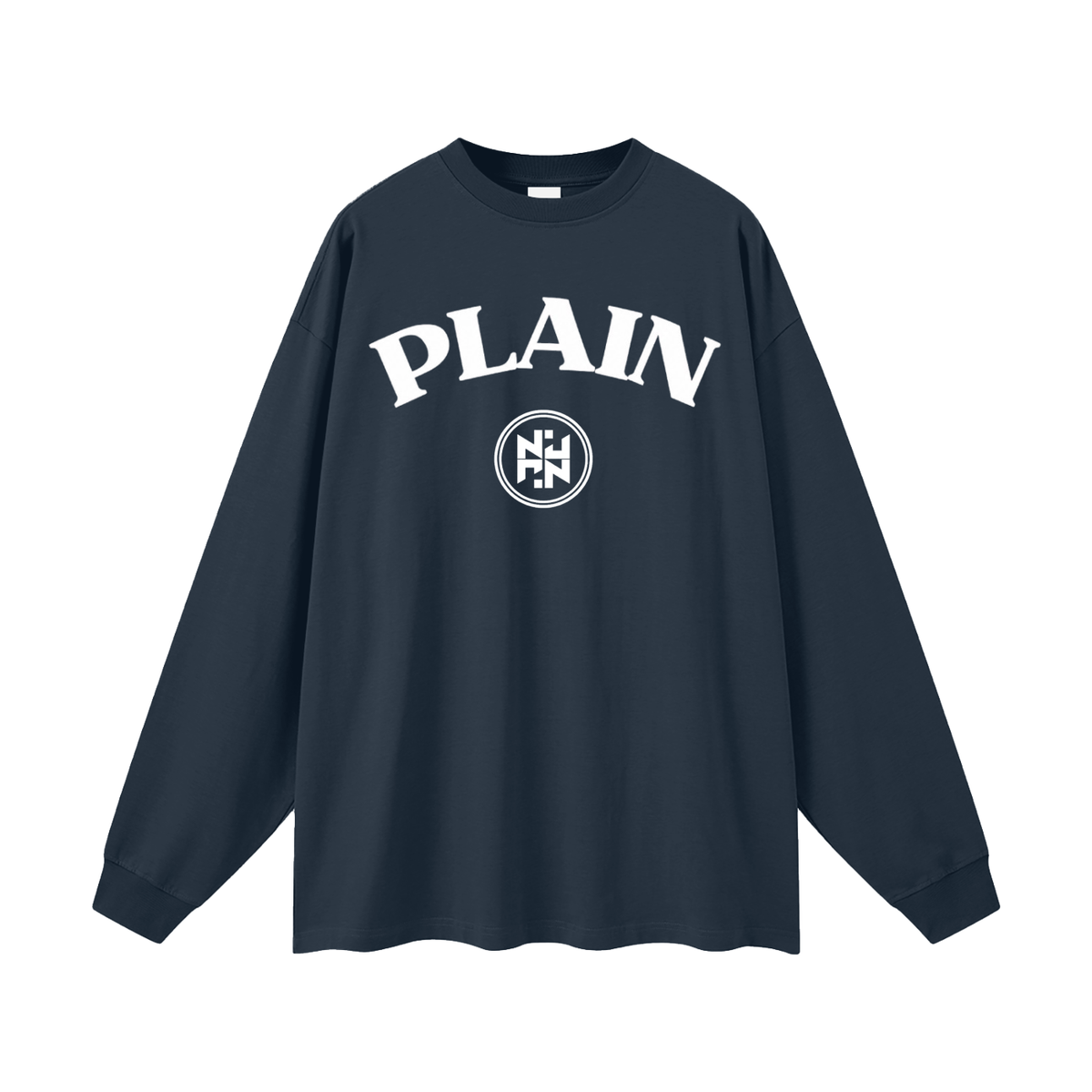 PLAIN-keep it simple Long Sleeve T-Shirt
