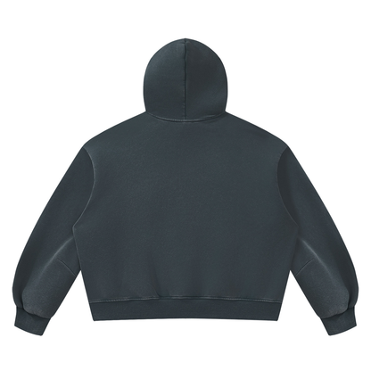PLAIN Boxy Fleece Hoodie