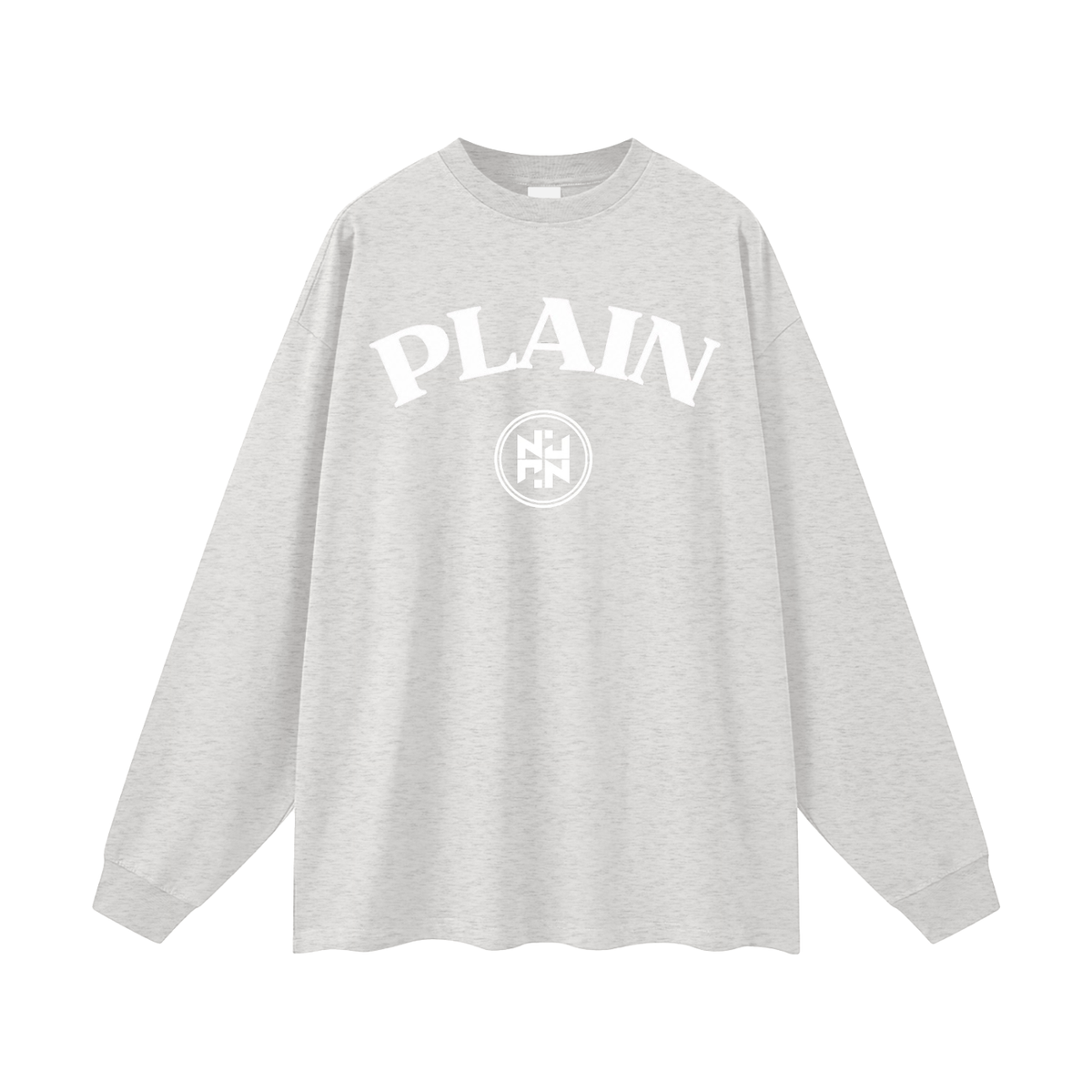 PLAIN-keep it simple Long Sleeve T-Shirt