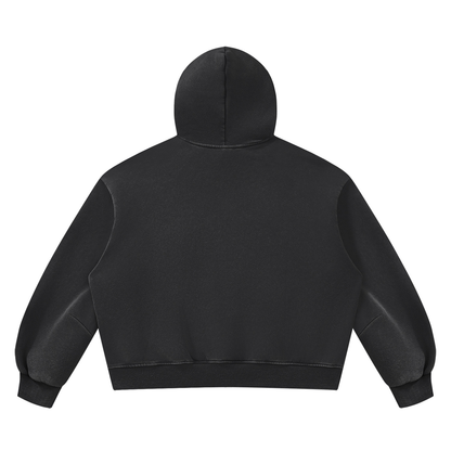 PLAIN Boxy Fleece Hoodie