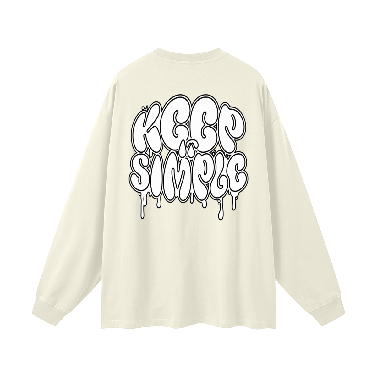 PLAIN-keep it simple Long Sleeve T-Shirt