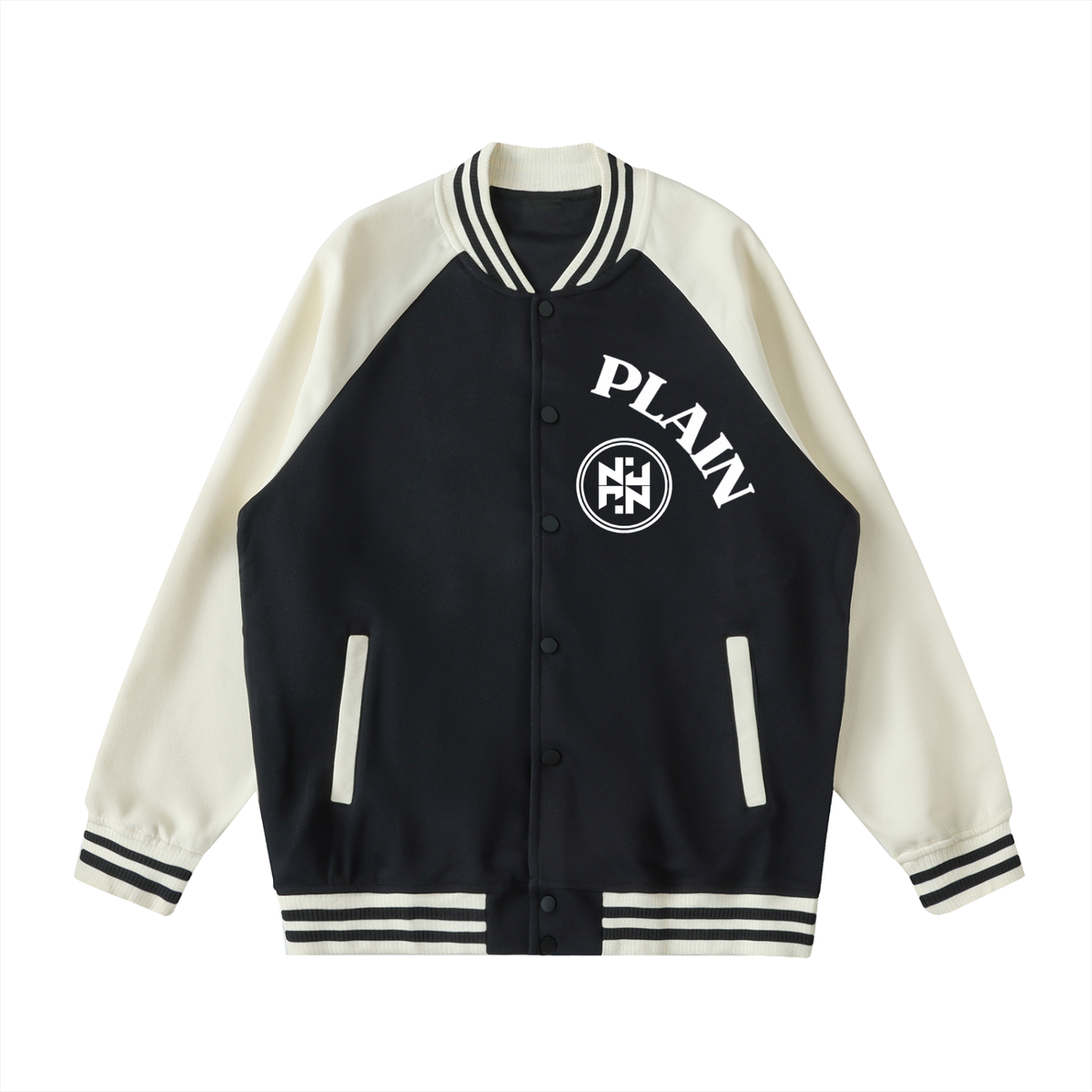 PLAIN Two Tone Varsity Jacket