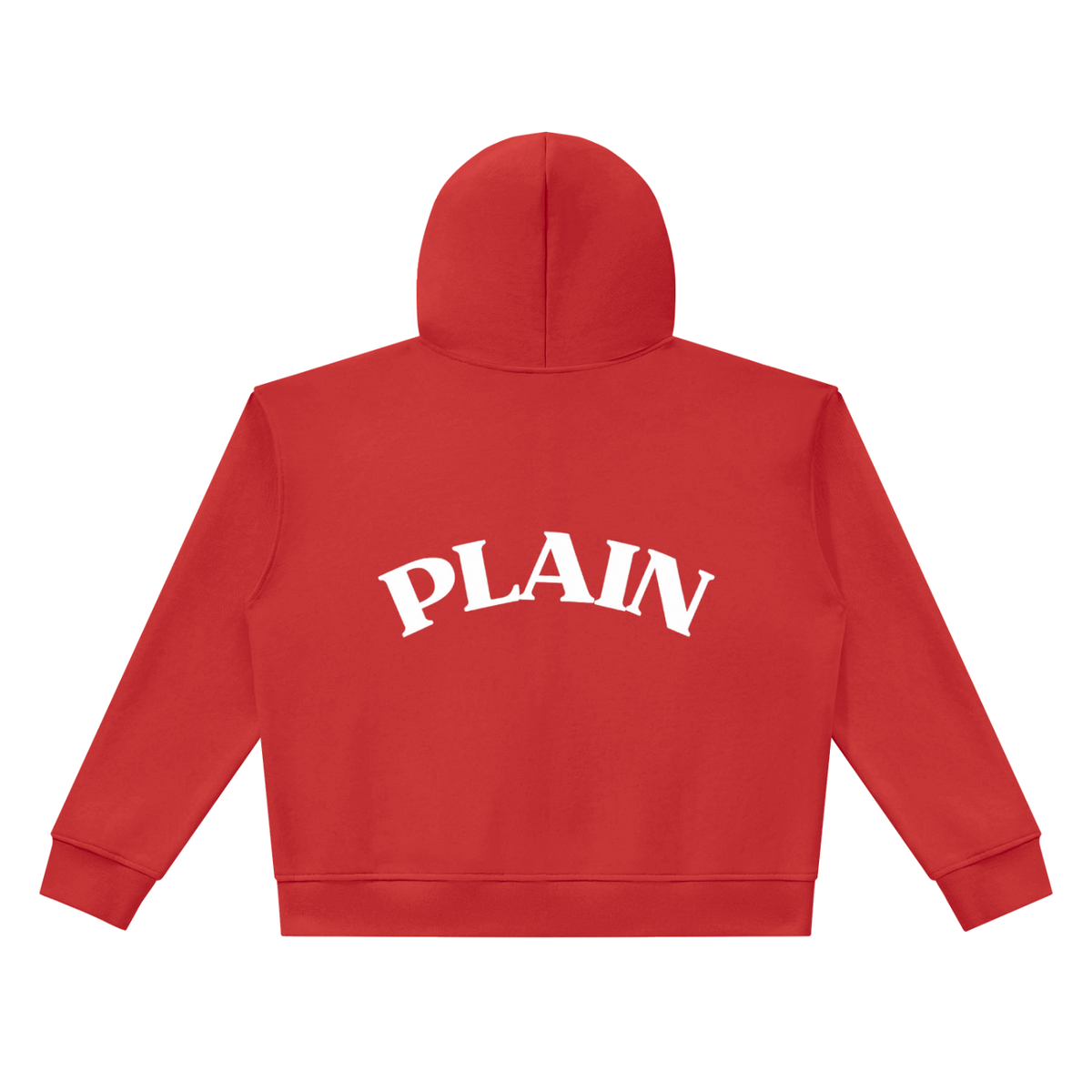 PLAIN Heavyweight Full Zip Boxy Hoodie