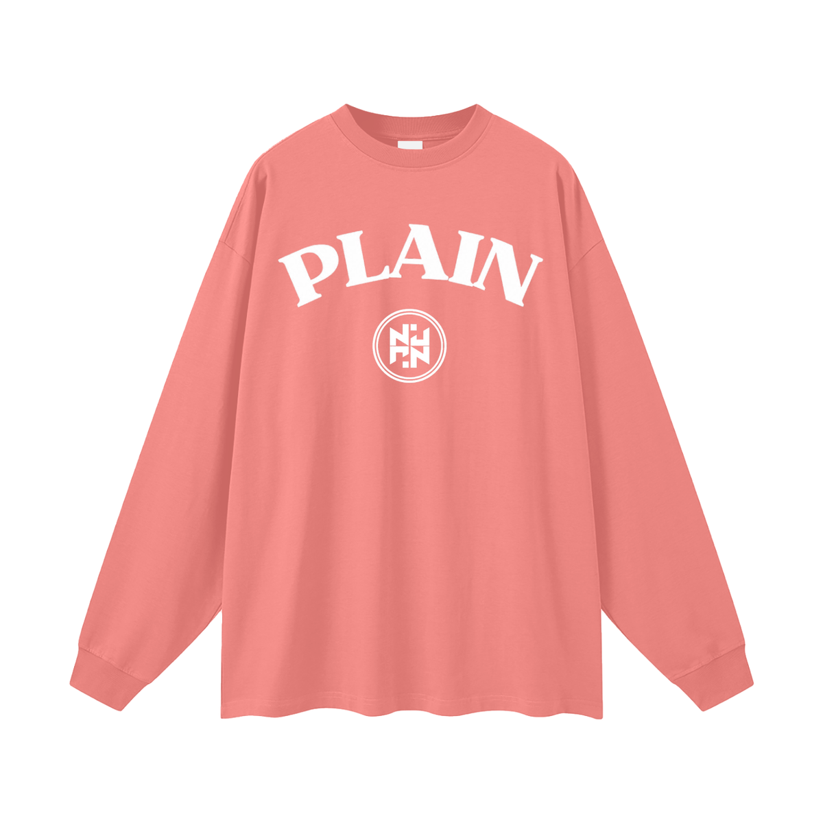 PLAIN-keep it simple Long Sleeve T-Shirt
